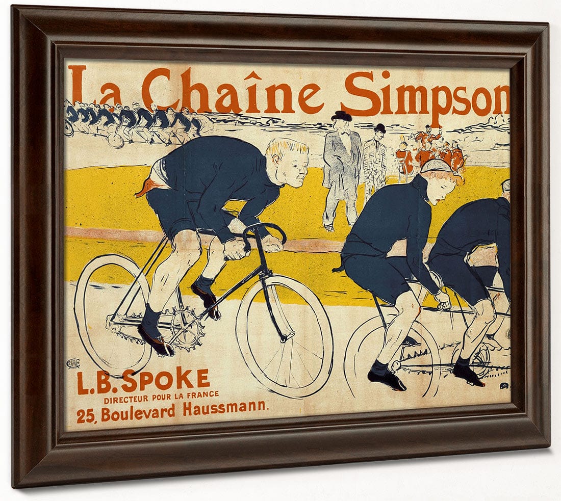 The Simpson Chain By Henri Marie Raymond De Toulouse Lautrec Monfa Fine Art Print 2