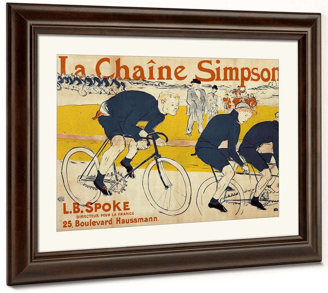 The Simpson Chain By Henri Marie Raymond De Toulouse Lautrec Monfa Fine Art Print 2