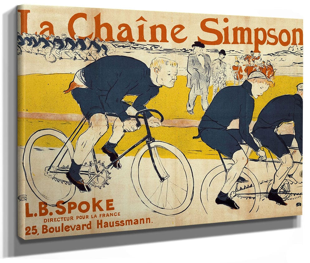 The Simpson Chain By Henri Marie Raymond De Toulouse Lautrec Monfa Fine Art Print 2