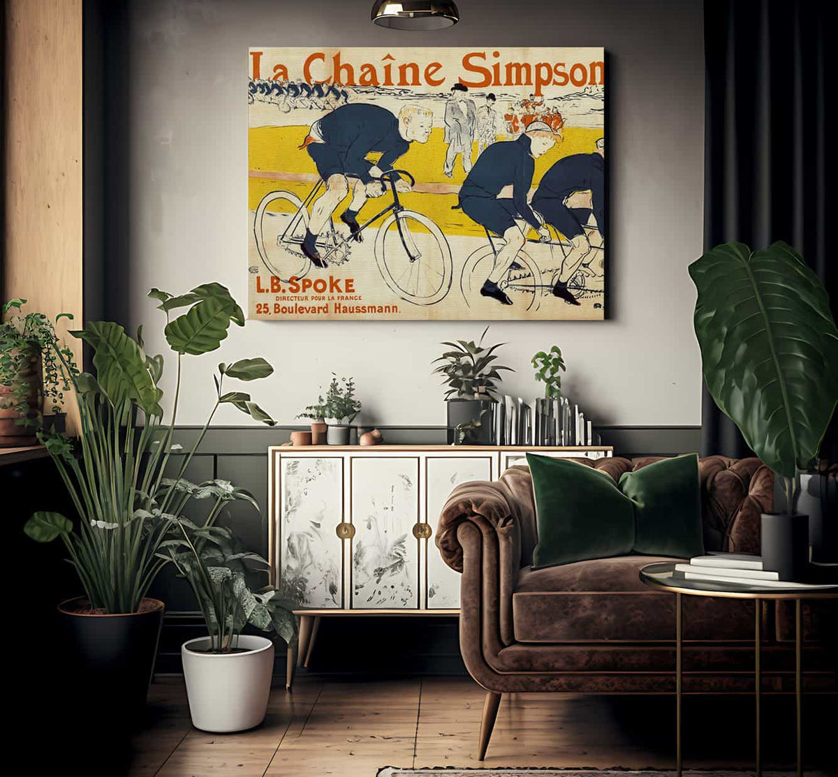 The Simpson Chain By Henri Marie Raymond De Toulouse Lautrec Monfa Fine Art Print 2