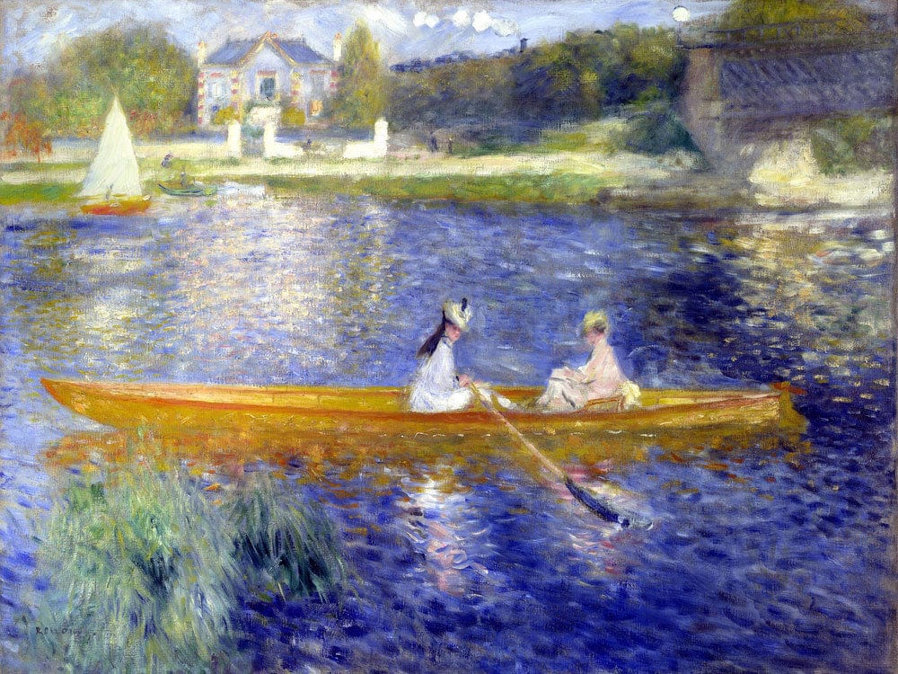 The Skiff (La Yole) 1 By Pierre Auguste Renoir Fine Art Print 2