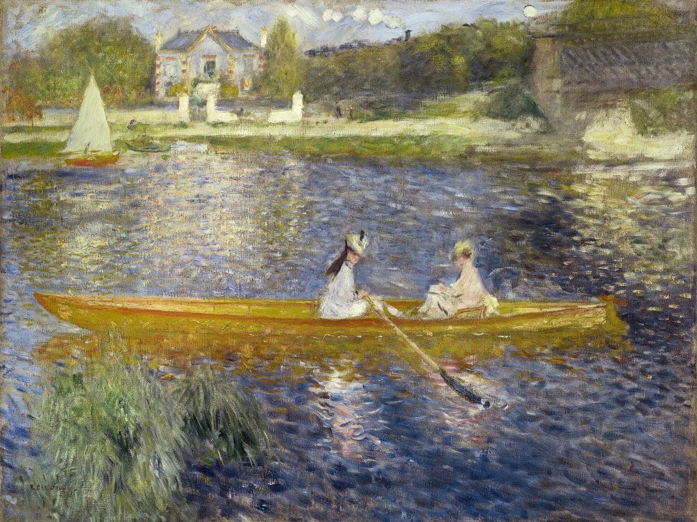 The Skiff (La Yole) By Pierre Auguste Renoir Fine Art Print 2