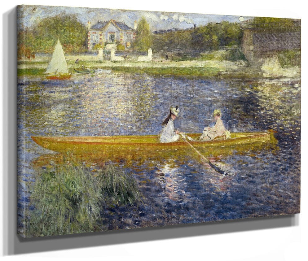 The Skiff (La Yole) By Pierre Auguste Renoir Fine Art Print 2