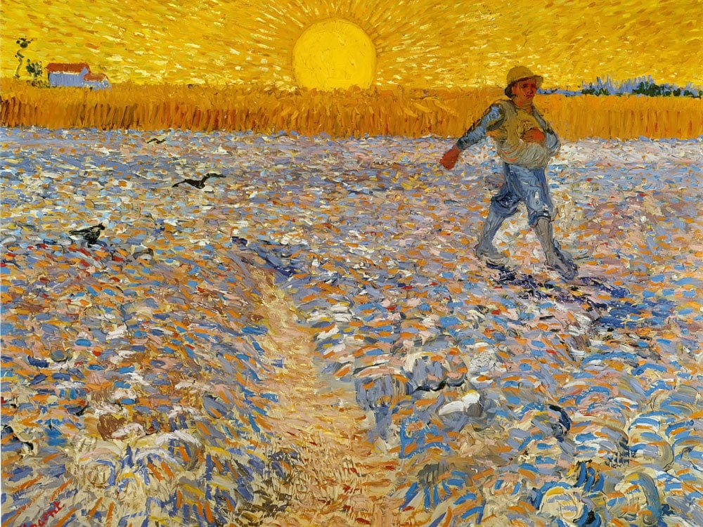 The Sower By Vincent Van Gogh Fine Art Print 2