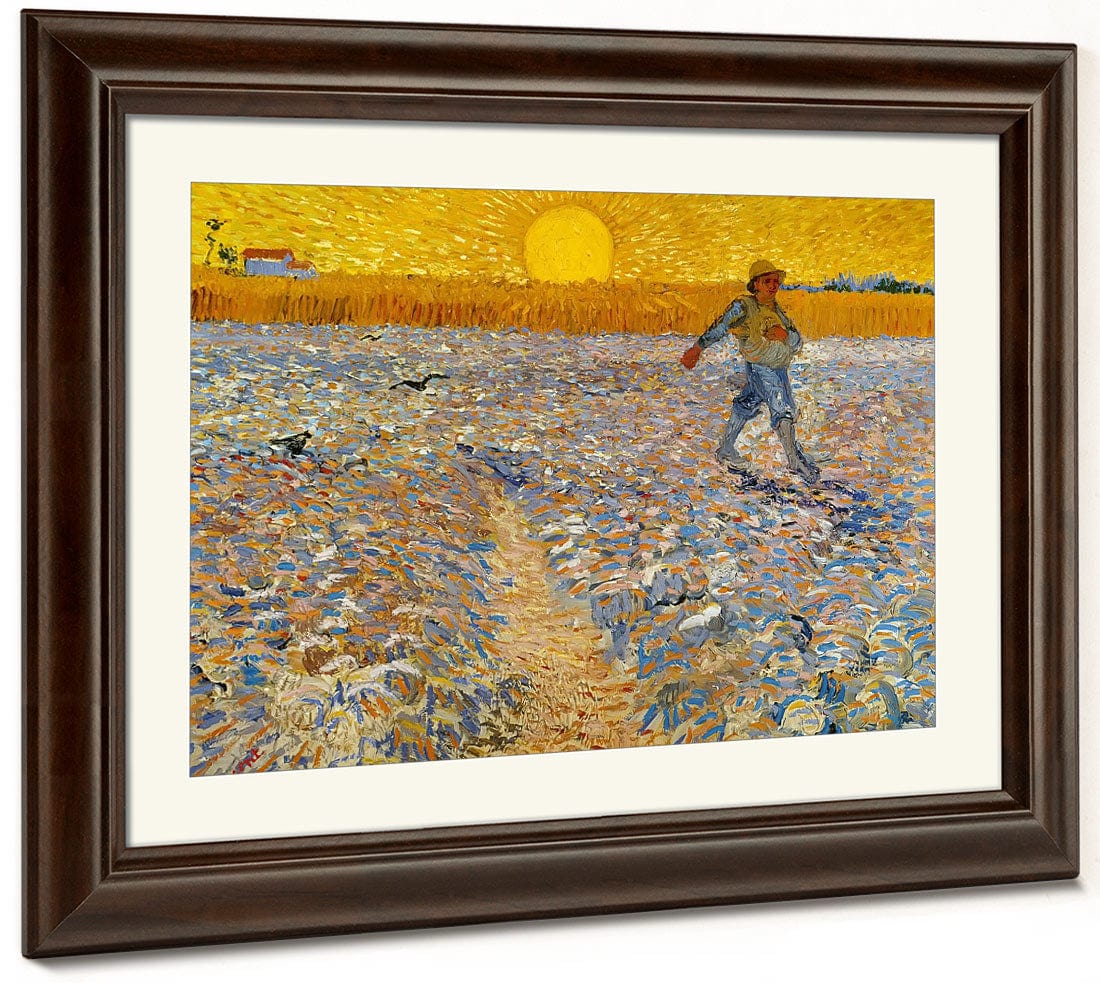 The Sower By Vincent Van Gogh Fine Art Print 2