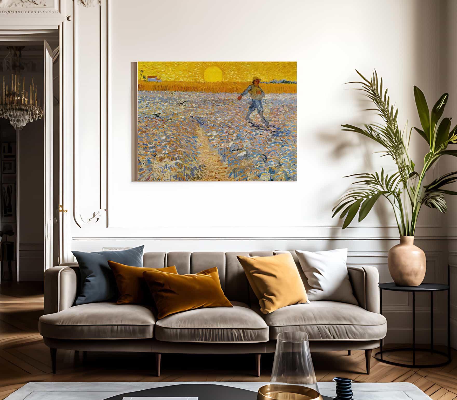 The Sower By Vincent Van Gogh Fine Art Print 2