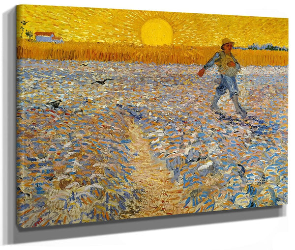 The Sower By Vincent Van Gogh Fine Art Print 2