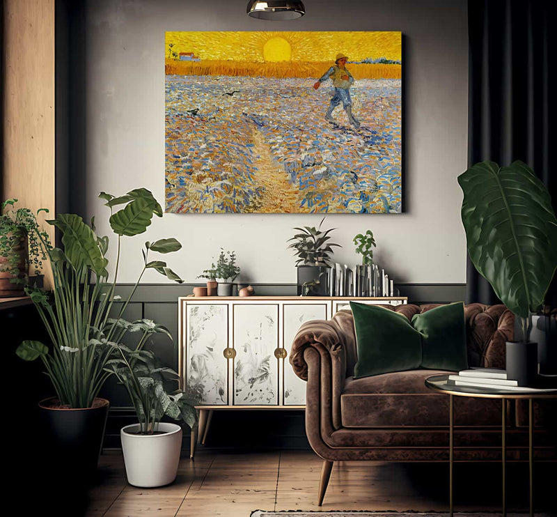 The Sower By Vincent Van Gogh Fine Art Print 2