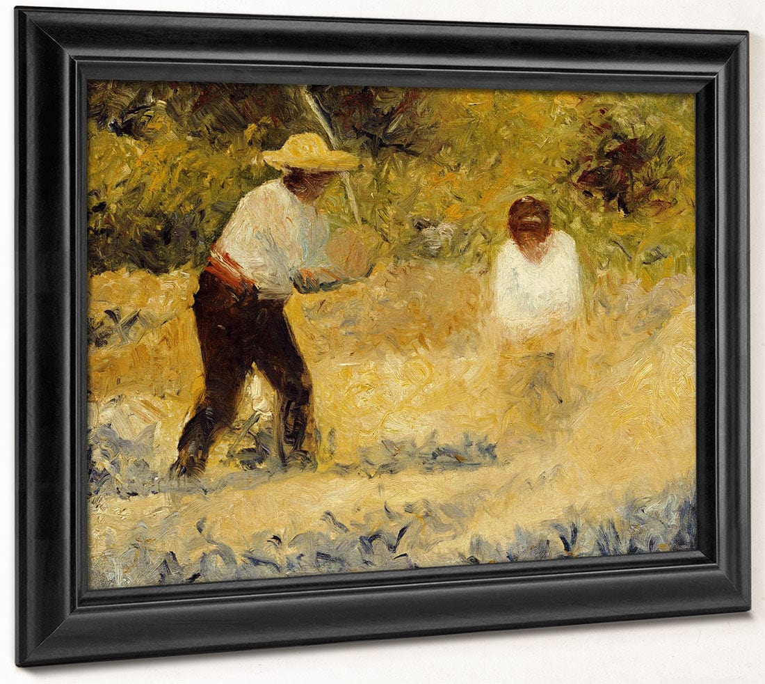 The Stone Heap By Georges Pierre Seurat Fine Art Print 2