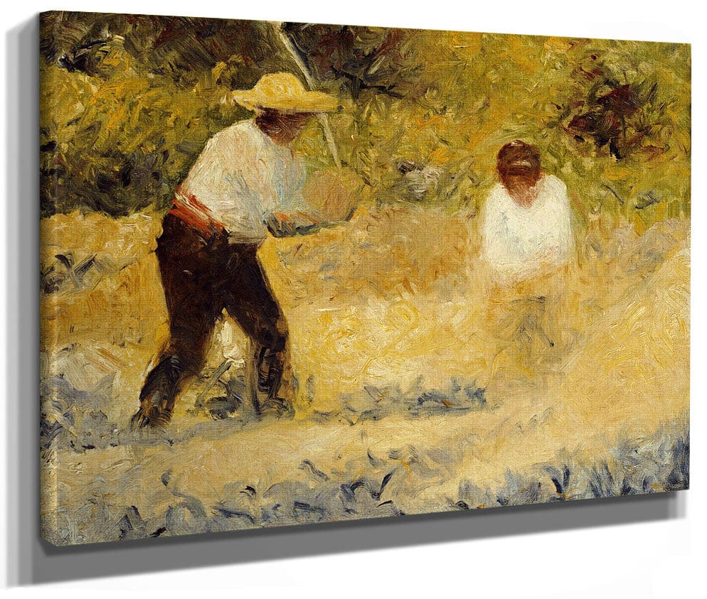 The Stone Heap By Georges Pierre Seurat Fine Art Print 2