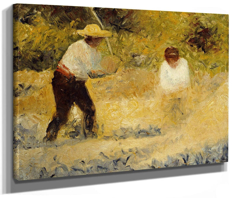 The Stone Heap By Georges Pierre Seurat Fine Art Print 2