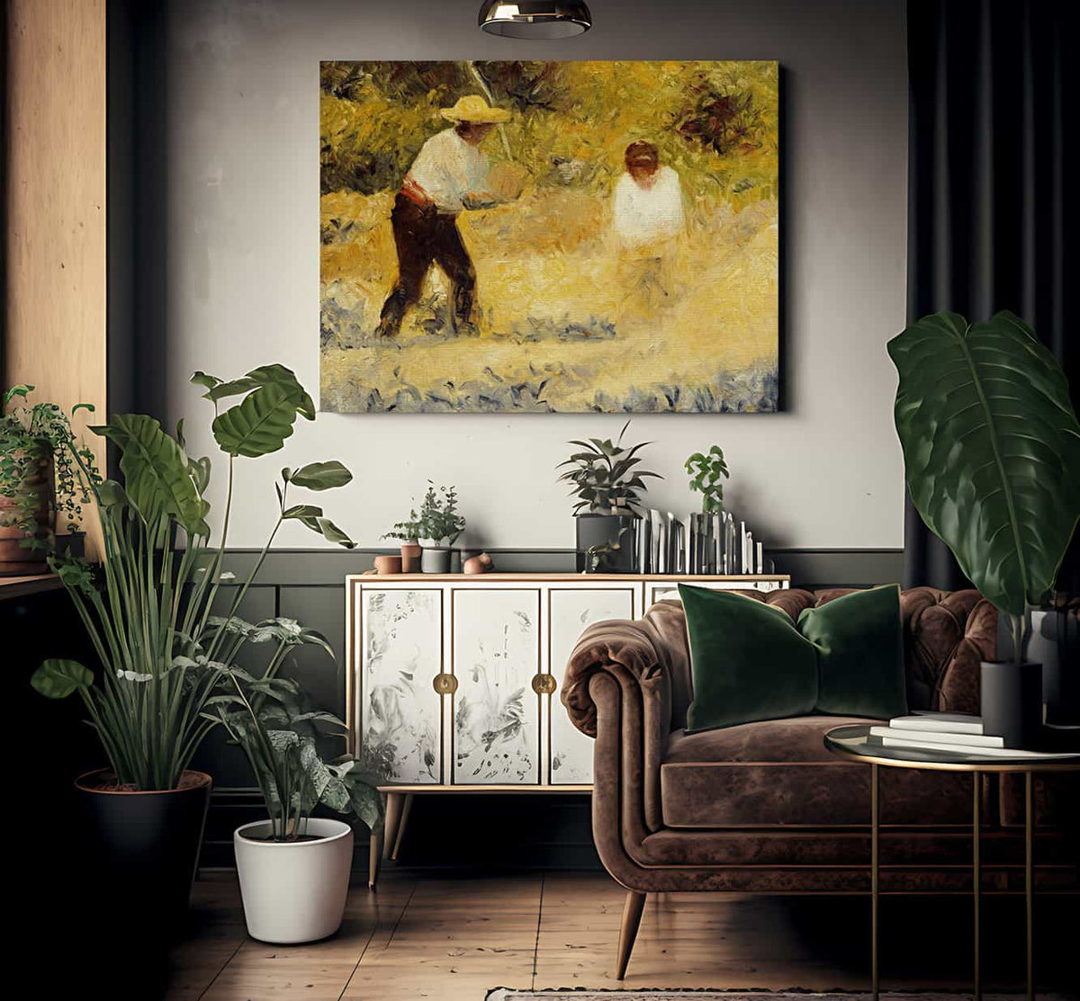 The Stone Heap By Georges Pierre Seurat Fine Art Print 2