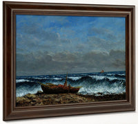 The Stormy Sea Or, The Wave 1 By Jean Desire Gustave Courbet Fine Art Print 2