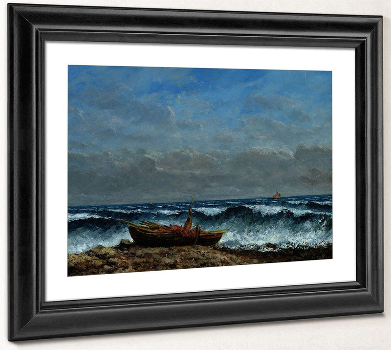 The Stormy Sea Or, The Wave 1 By Jean Desire Gustave Courbet Fine Art Print 2