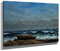 The Stormy Sea Or, The Wave 1 By Jean Desire Gustave Courbet Fine Art Print 2