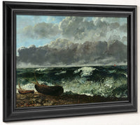 The Stormy Sea Or, The Wave By Jean Desire Gustave Courbet Fine Art Print 2