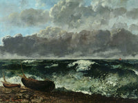 The Stormy Sea Or, The Wave By Jean Desire Gustave Courbet Fine Art Print 2