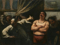 The Strong Man By Honore Daumier Fine Art Print 2