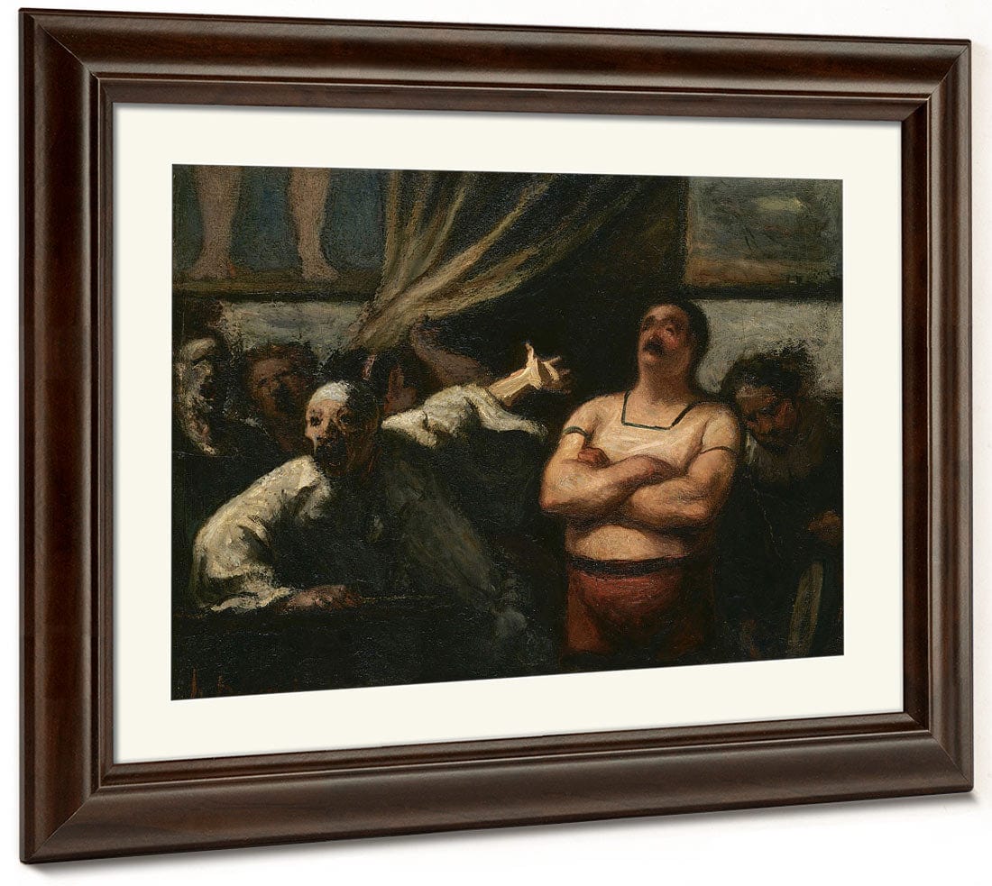 The Strong Man By Honore Daumier Fine Art Print 2