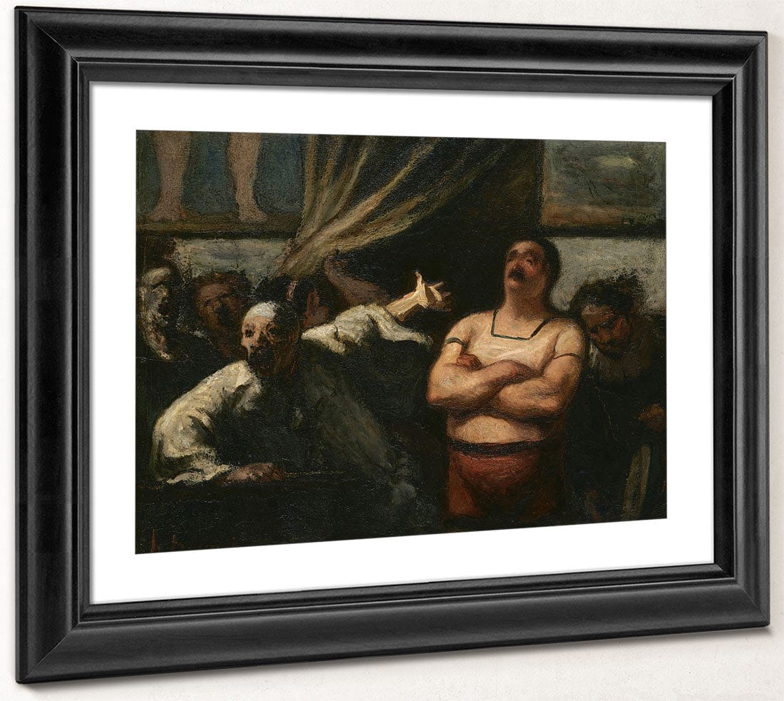 The Strong Man By Honore Daumier Fine Art Print 2