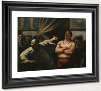 The Strong Man By Honore Daumier Fine Art Print 2