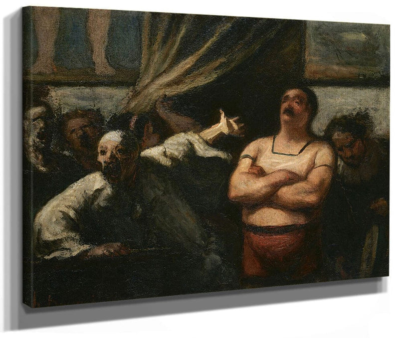 The Strong Man By Honore Daumier Fine Art Print 2