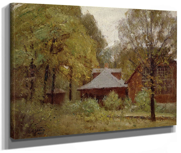 The Studio & Cottage By Theodore Clement Steele Fine Art Print 2