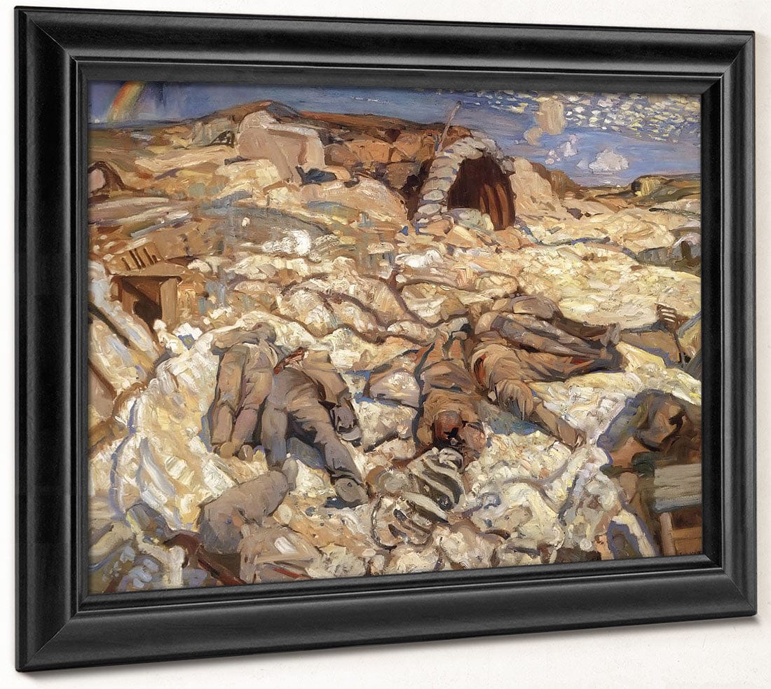 The Sunken Road By Fh Varley Fine Art Print 2