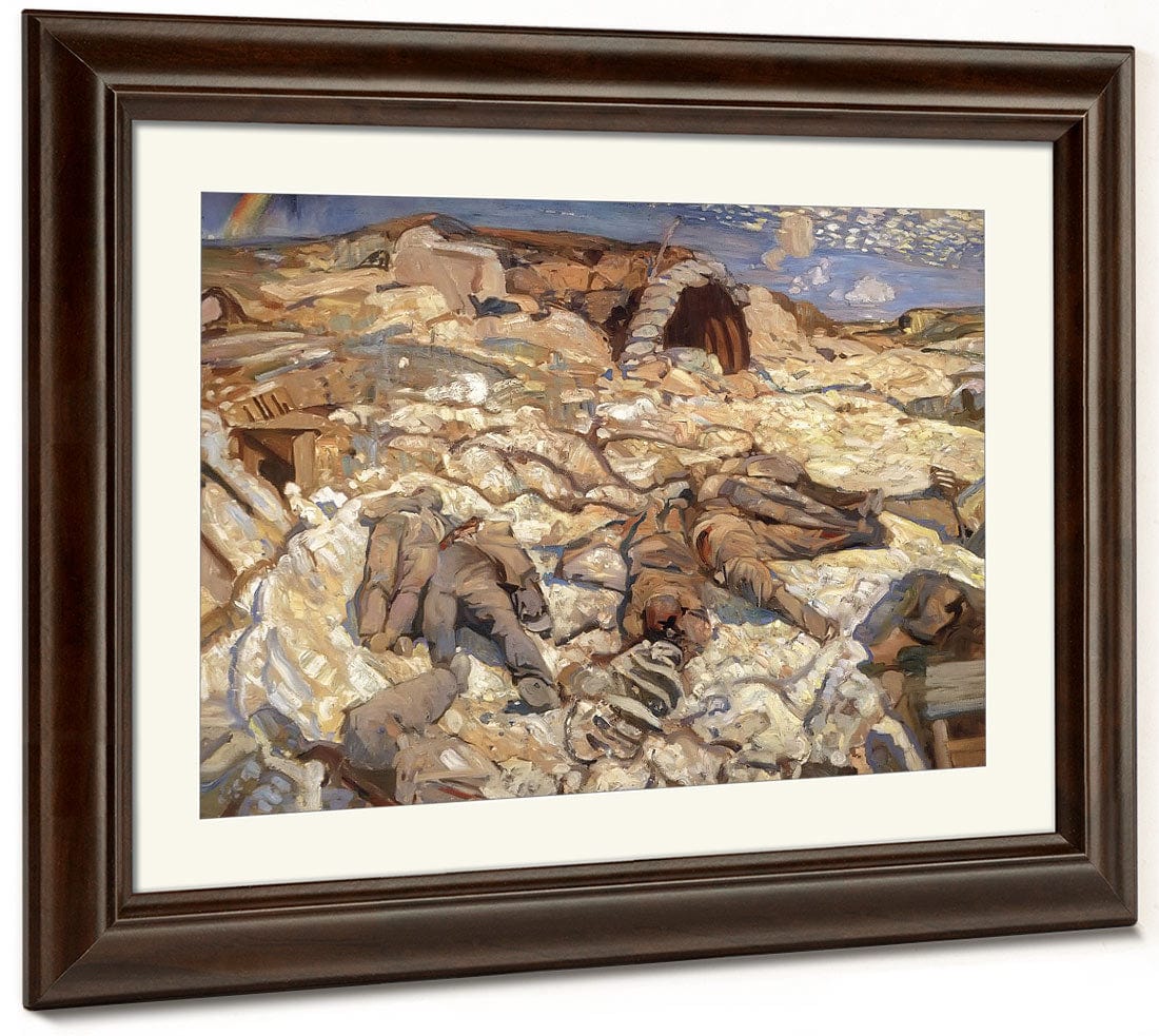 The Sunken Road By Fh Varley Fine Art Print 2