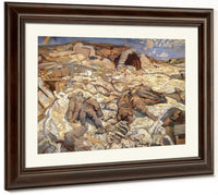 The Sunken Road By Fh Varley Fine Art Print 2