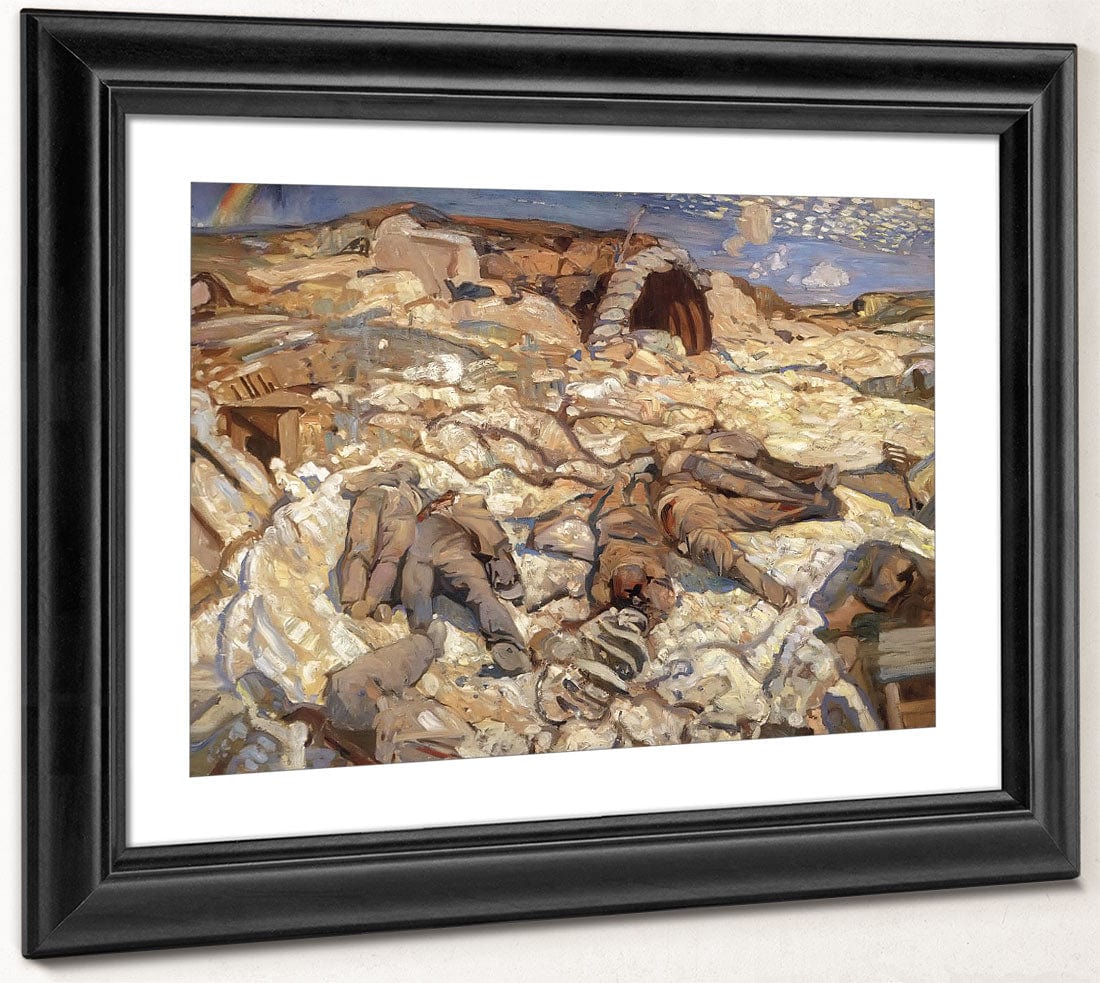 The Sunken Road By Fh Varley Fine Art Print 2