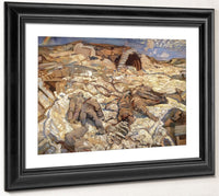 The Sunken Road By Fh Varley Fine Art Print 2