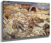 The Sunken Road By Fh Varley Fine Art Print 2