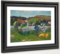 The Swineherd By Paul Gauguin Fine Art Print 2