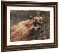 The Temptation Of Sir Percival By John Waterhouse Fine Art Print 2
