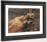 The Temptation Of Sir Percival By John Waterhouse Fine Art Print 2