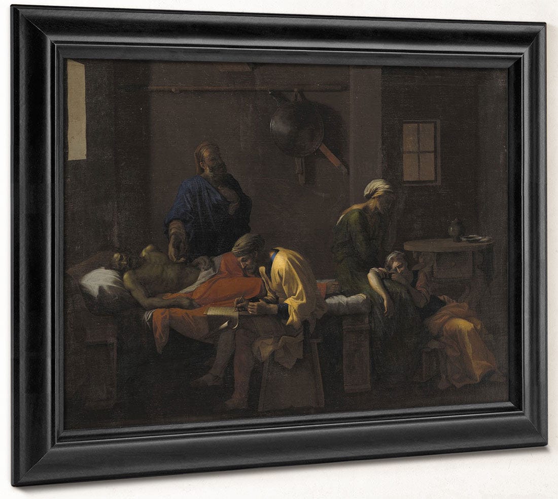 The Testament Of Eudamidas By Nicolas Poussin Fine Art Print 2