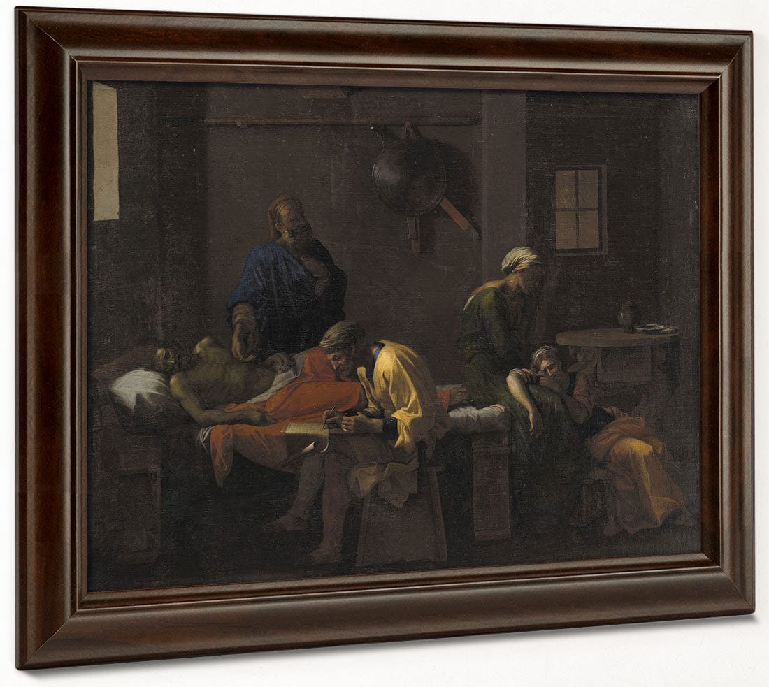 The Testament Of Eudamidas By Nicolas Poussin Fine Art Print 2