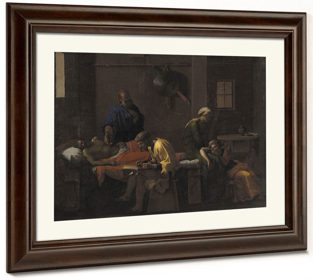 The Testament Of Eudamidas By Nicolas Poussin Fine Art Print 2