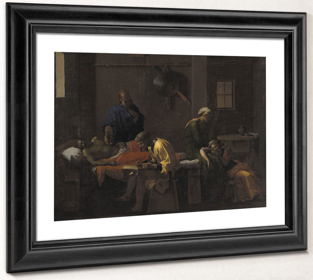The Testament Of Eudamidas By Nicolas Poussin Fine Art Print 2