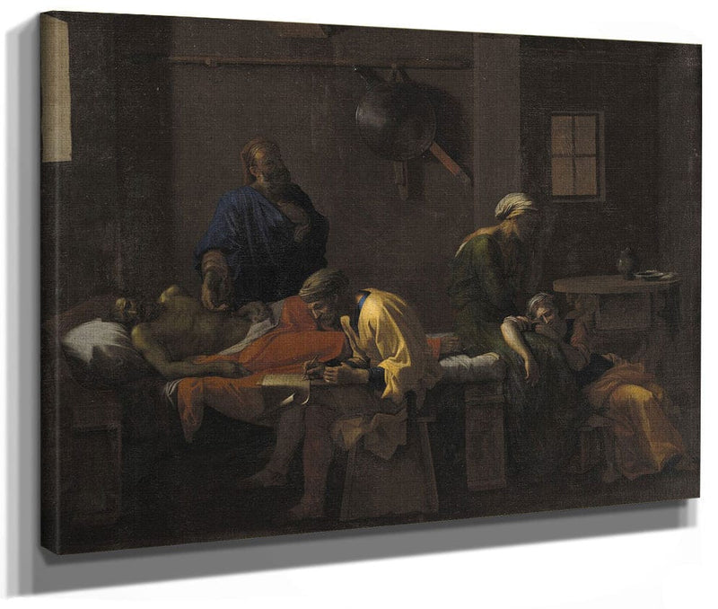 The Testament Of Eudamidas By Nicolas Poussin Fine Art Print 2