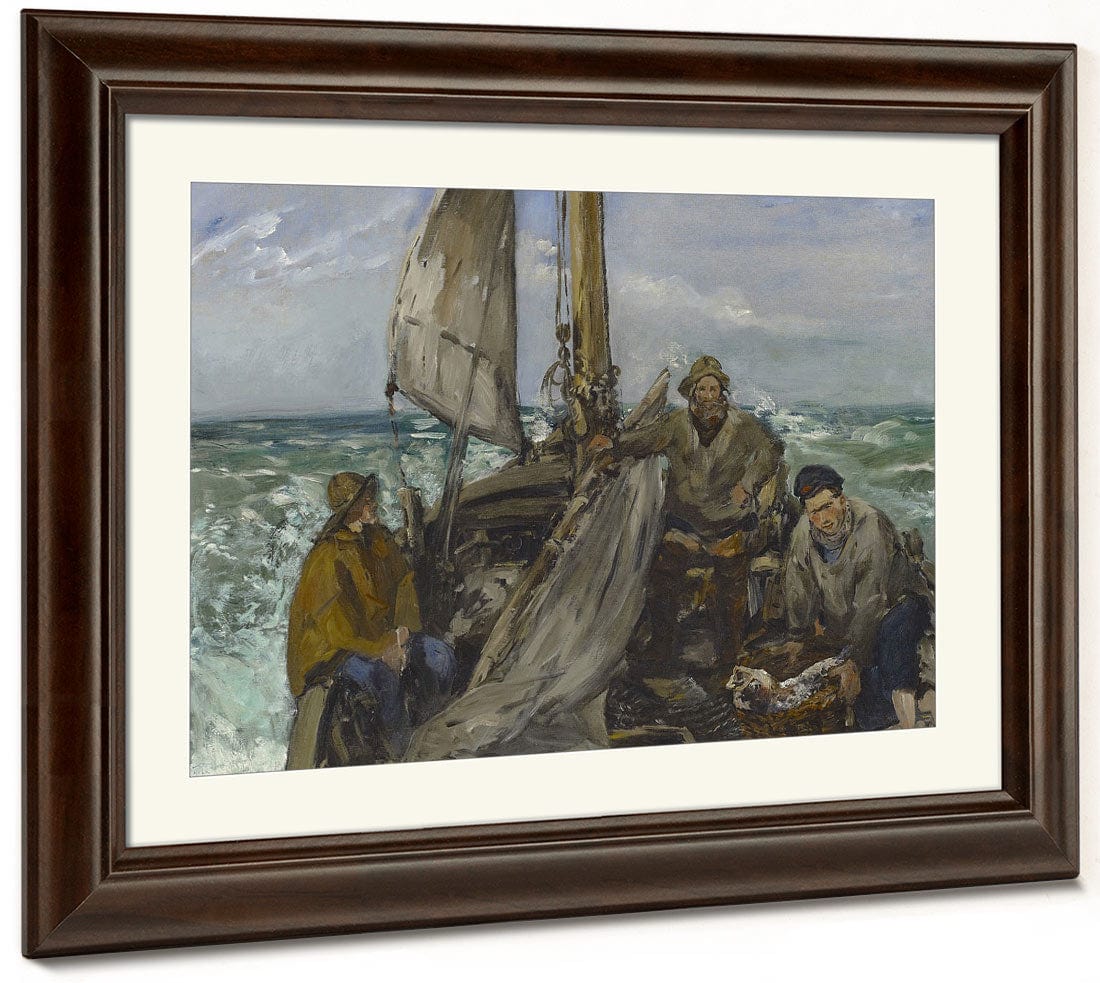 The Toilers Of The Sea By Edouard Manet Fine Art Print 2