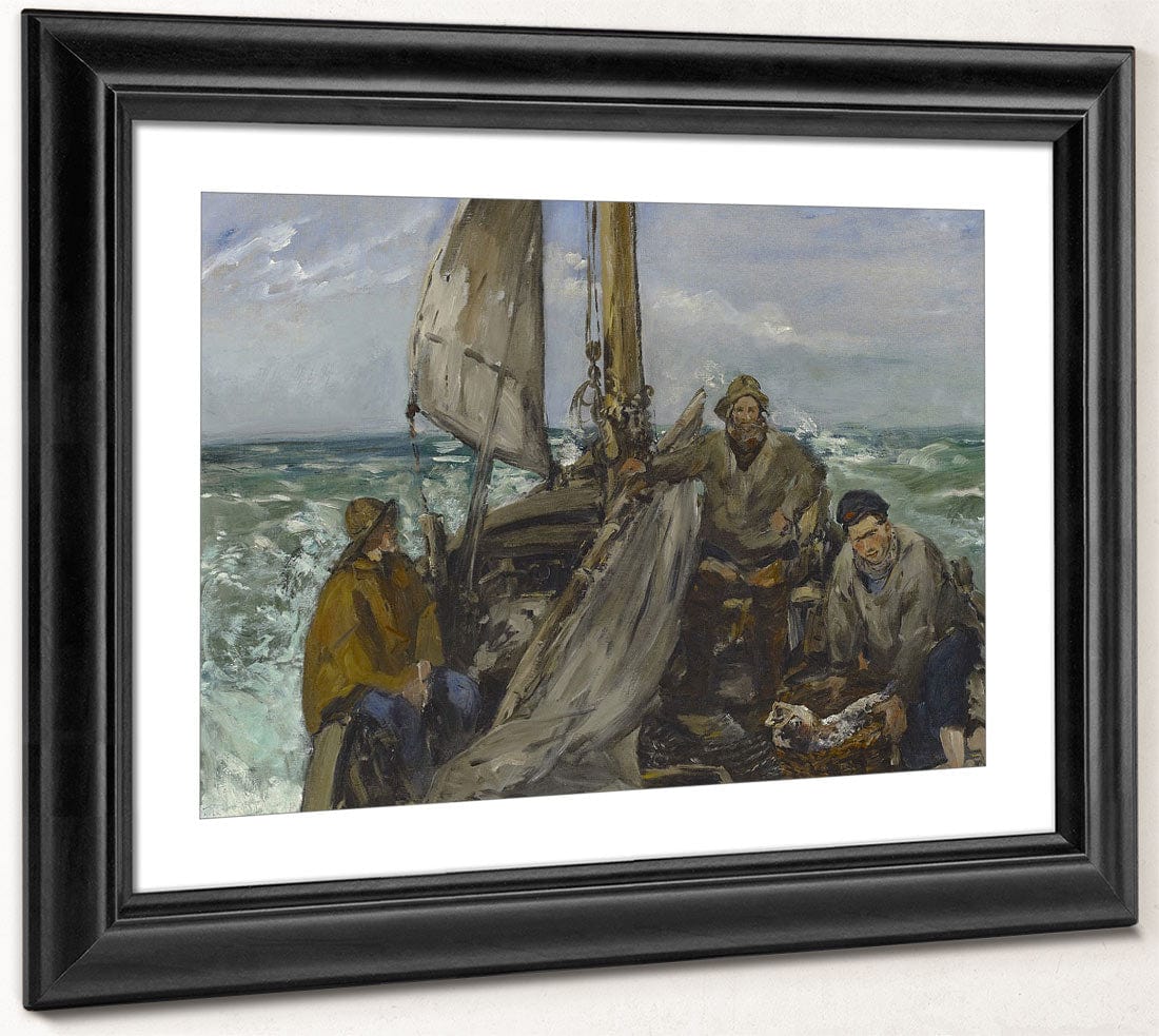The Toilers Of The Sea By Edouard Manet Fine Art Print 2