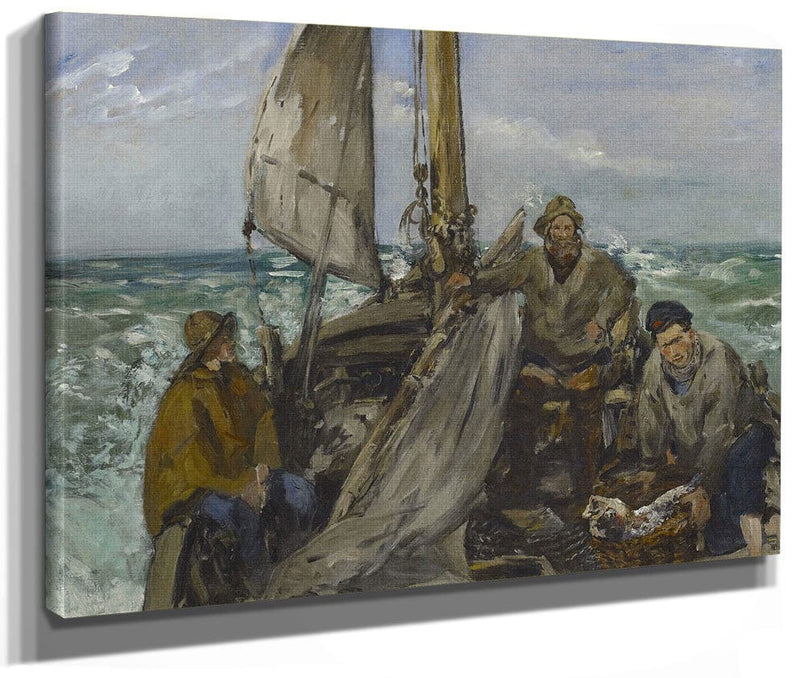 The Toilers Of The Sea By Edouard Manet Fine Art Print 2
