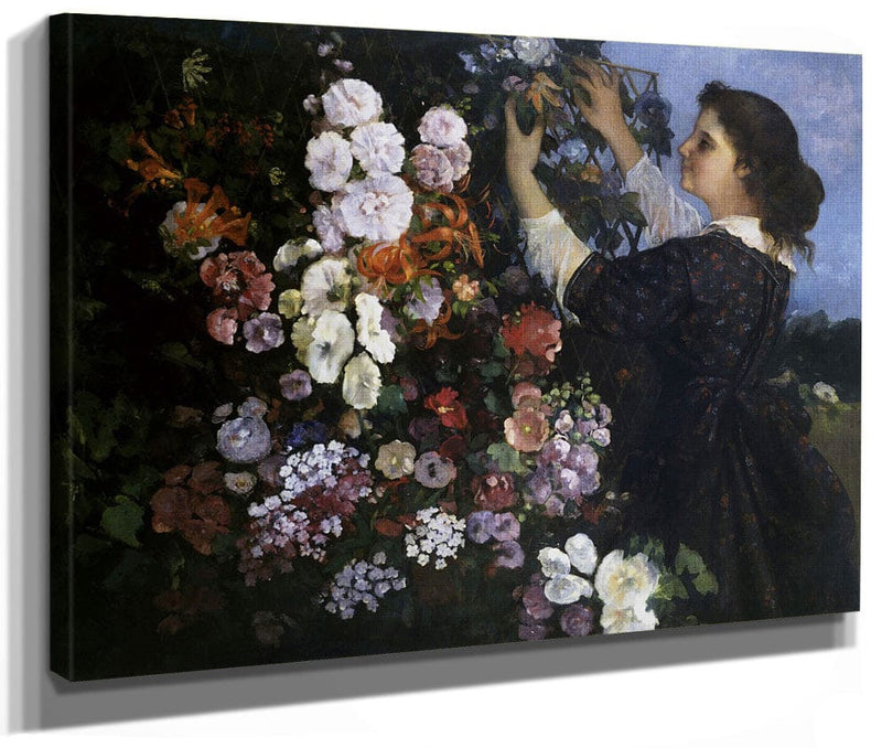 The Trellis By Jean Desire Gustave Courbet Fine Art Print 2