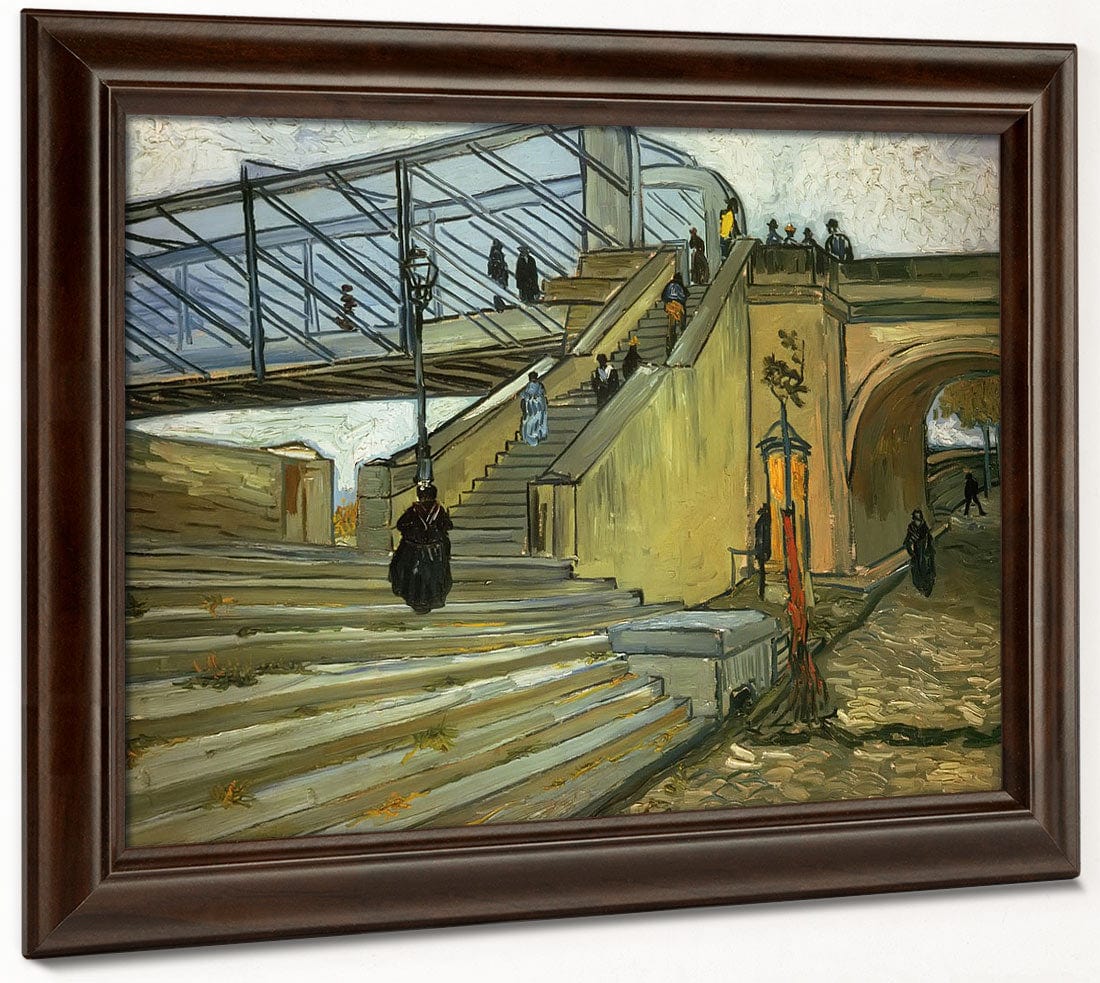 The Trinquetaille Bridge By Vincent Van Gogh Fine Art Print 2