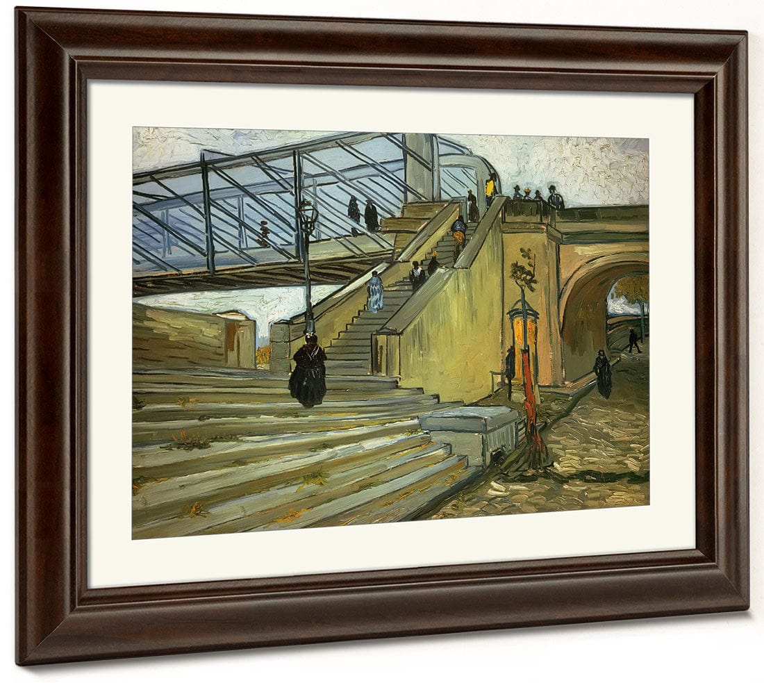 The Trinquetaille Bridge By Vincent Van Gogh Fine Art Print 2