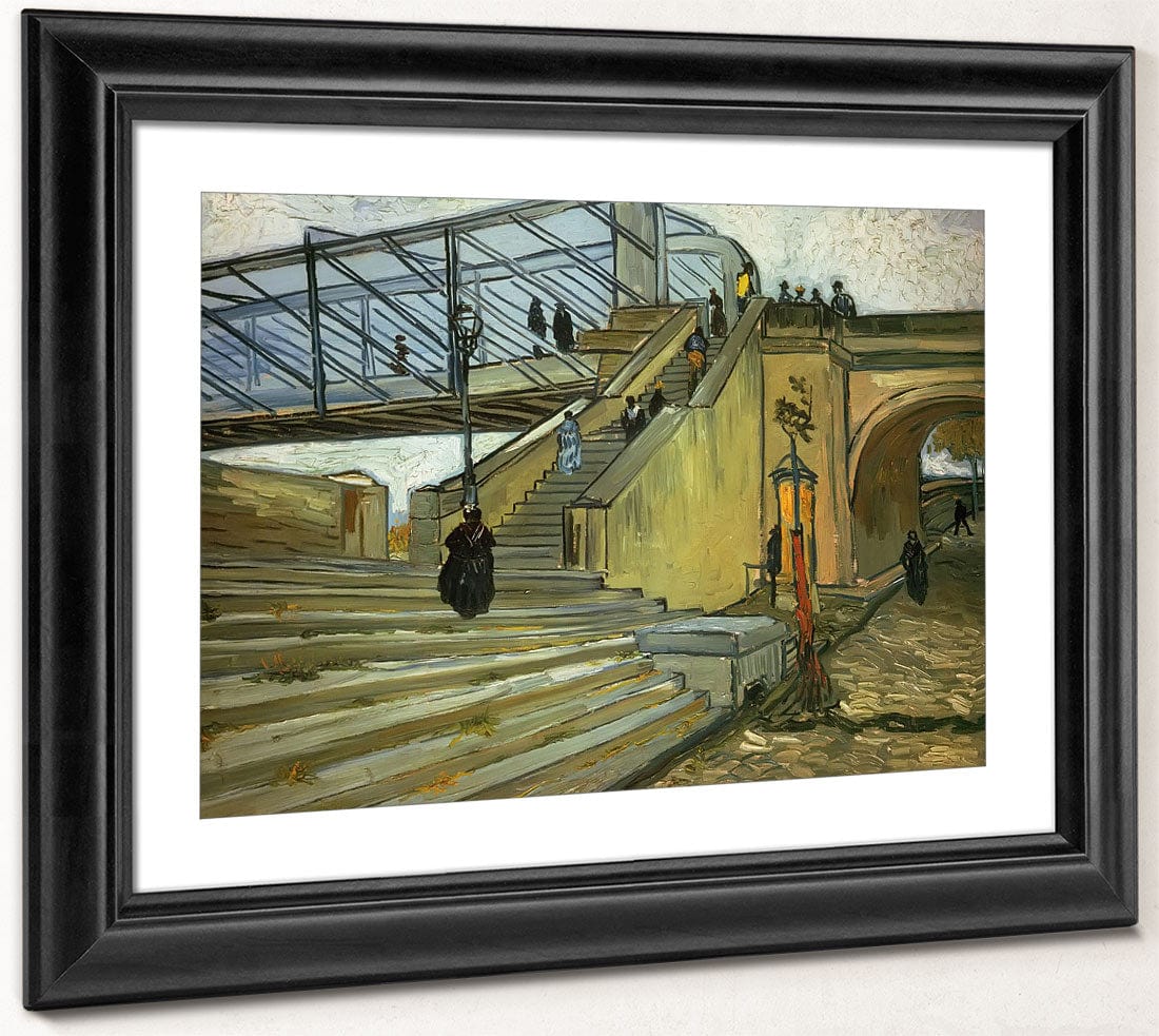 The Trinquetaille Bridge By Vincent Van Gogh Fine Art Print 2