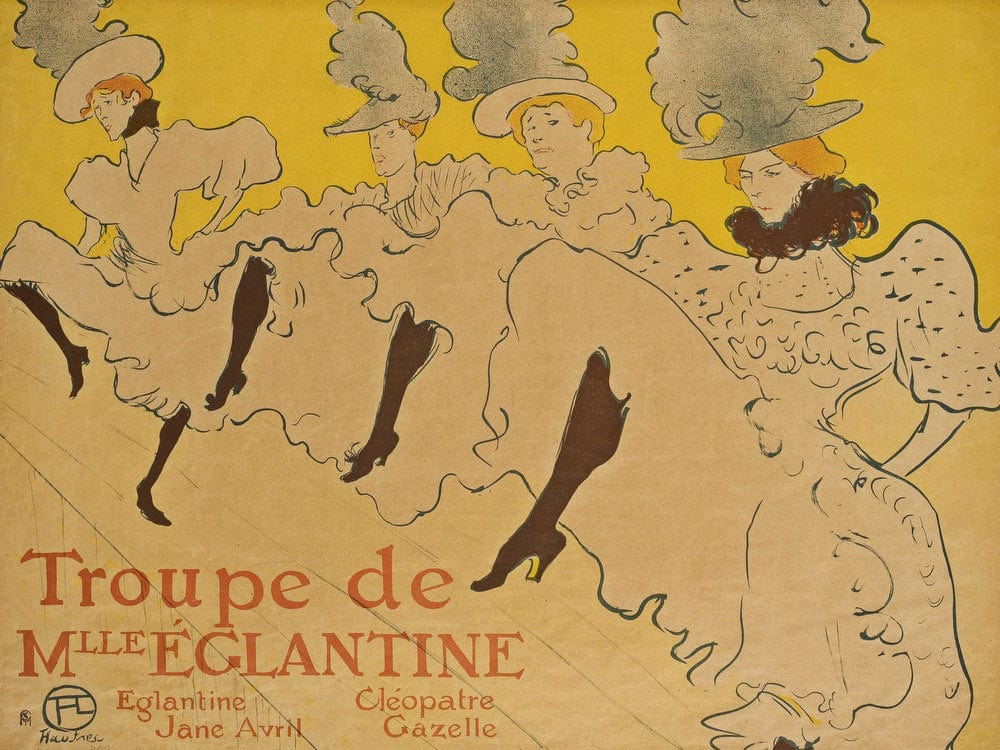 The Troupe Of Mlle Eglantine By Henri Marie Raymond De Toulouse Lautrec Monfa Fine Art Print 2