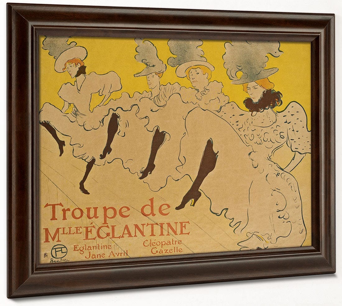 The Troupe Of Mlle Eglantine By Henri Marie Raymond De Toulouse Lautrec Monfa Fine Art Print 2